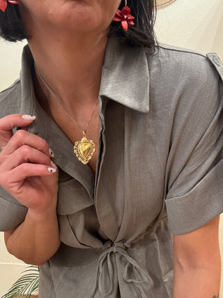 Camicia Molly Bracken coulisse col. Khaki