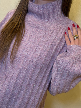 Dolcevita glitter Molly Bracken col. Lilla