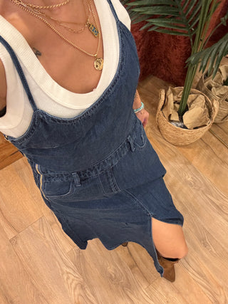 Jumpsuits gonna Molly Bracken col. Denim scuro