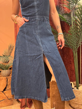 Jumpsuits gonna Molly Bracken col. Denim scuro