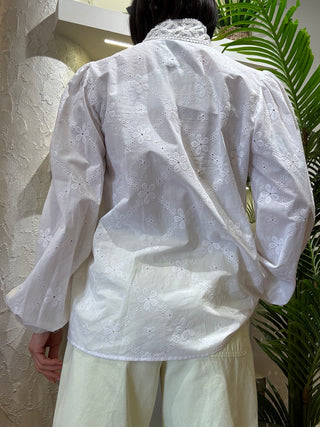 Camicia haveone Sangallo col. Bianco