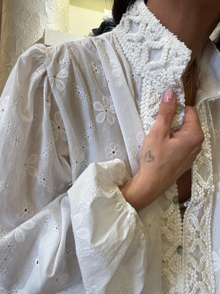 Camicia haveone Sangallo col. Bianco