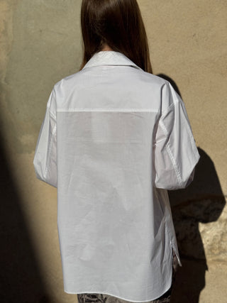 Camicia oversized Kontatto col. Bianco