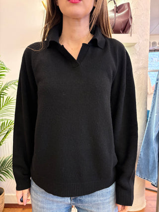 Maglia collo polo Vicolo col. Nero