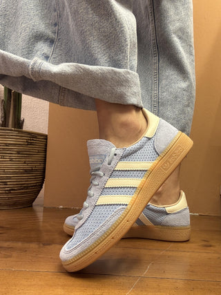 Adidas Spezial Handball JS3886 azzurre righe panna<BR/> 