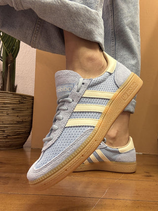 Adidas Spezial Handball JS3886 azzurre righe panna<BR/> 