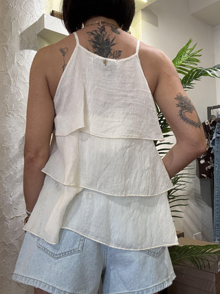 Top balze Philia Loft col. burro 