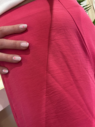 Pantalone fluido Compania Fantastica col. fucsia 