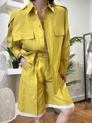 Camicia Vicolo col. mimosa 
