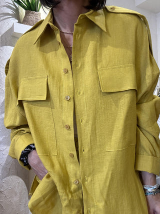 Camicia Vicolo col. mimosa 