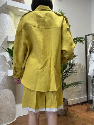 Camicia Vicolo col. mimosa 