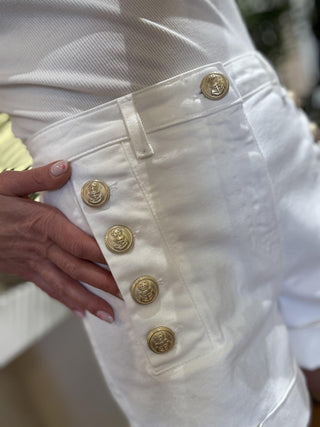Shorst Vicolo Jeans col. bianco 