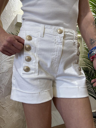 Shorst Vicolo Jeans col. bianco 