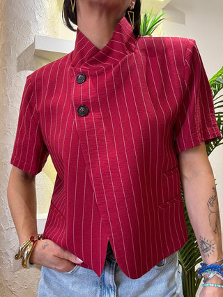 Blazer HaveOne manica corta col. India