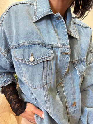Giubbino Jeans Have One denim chiaro
