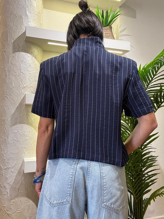 Blazer HaveOne manica corta col. Blu